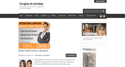 Desktop Screenshot of cirugiasdeestrellas.com