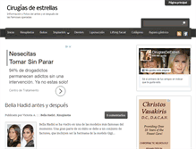 Tablet Screenshot of cirugiasdeestrellas.com